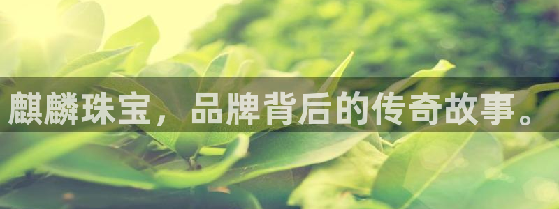 众腾娱乐平台群7O777：麒麟珠宝，品牌背后的传奇故事。